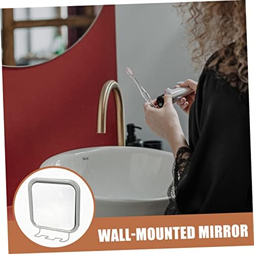 Stylish Hook Vanity Mirror with Light for Bath and Shower