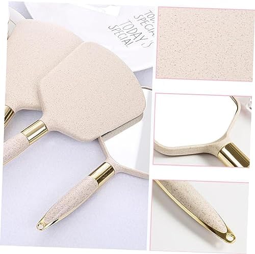 Happyyami Portable Handheld Mirror for Travel and Home Salon Use