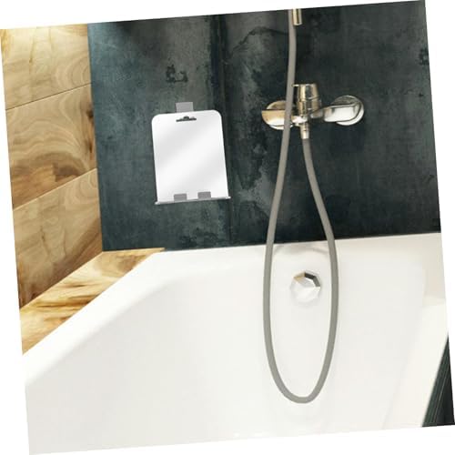 PRETYZOOM Wall Mount Shower Mirror with Razor Holder