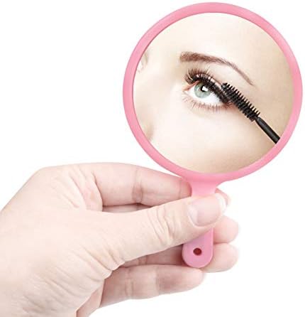 AKOAK 4 Pcs Mini Portable Makeup Mirror Set