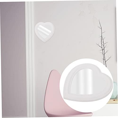 Heart Shaped Wall Mirror for Makeup Vanity