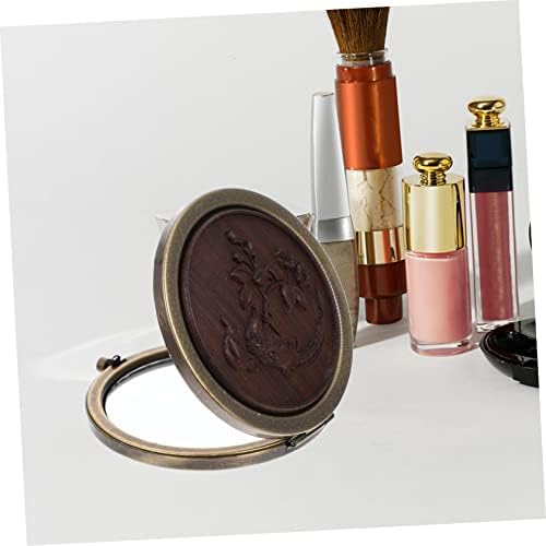 Ipetboom Foldable Makeup Mirror Two-Sided Glass