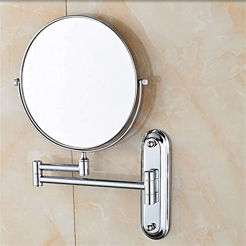 NOVOCE Makeup Mirror 360 Rotate Chrome 3X Magnification