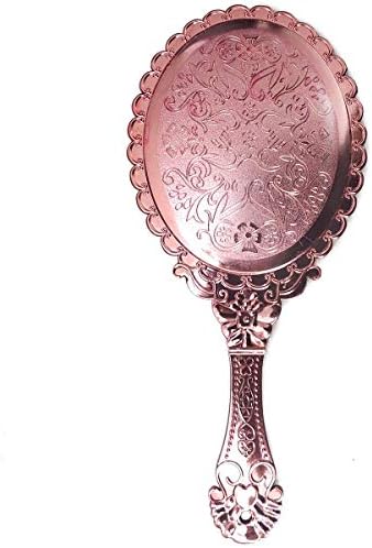 Daycount Vanity Hand Makeup Mirror Rose Gold 1