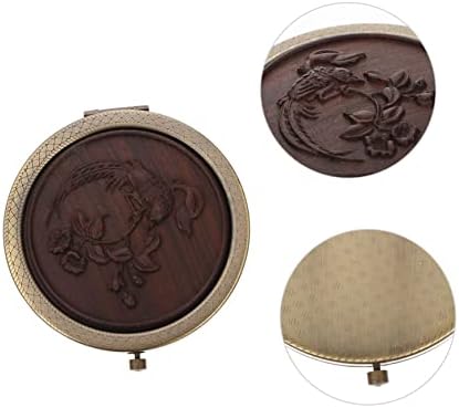 Ipetboom Foldable Makeup Mirror Two-Sided Glass