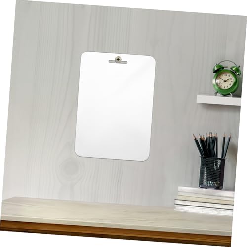 Shower Mirror 30x20cm Shatterproof Fogless Acrylic for Bathroom Camping