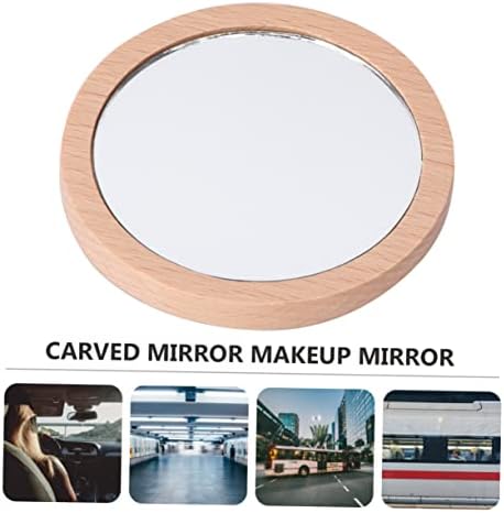 FRCOLOR Retro Style Carved Angel Cosmetic Mirror