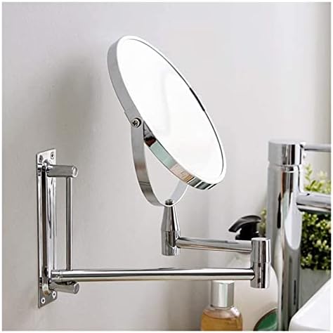 7 Inch LED Vanity Mirror with Flexible Arm and Touch Control