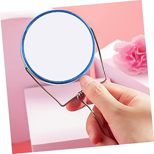 Elegant Round Double Sided Makeup Mirror Portable Easy to Clean