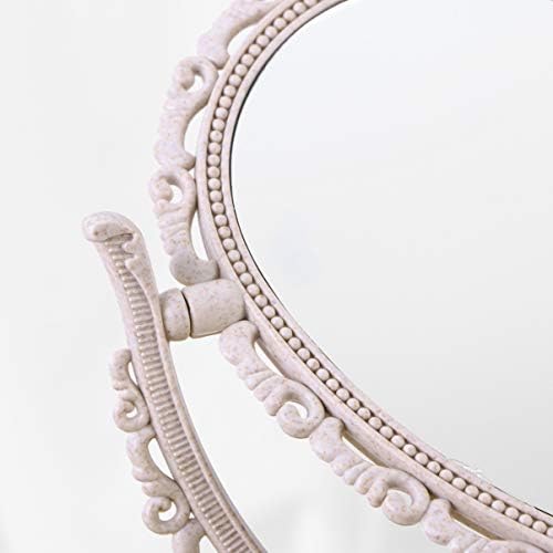 Lurrose Heart Shaped Vanity Mirror with 2X Magnification