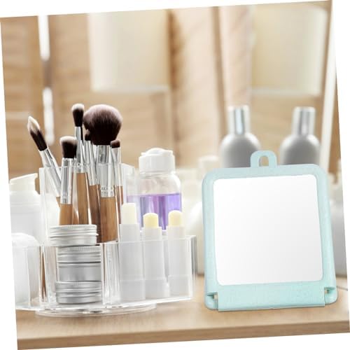 HAPINARY Led Vanity Mirror for Desk Wall Mountable Makeup Mirror