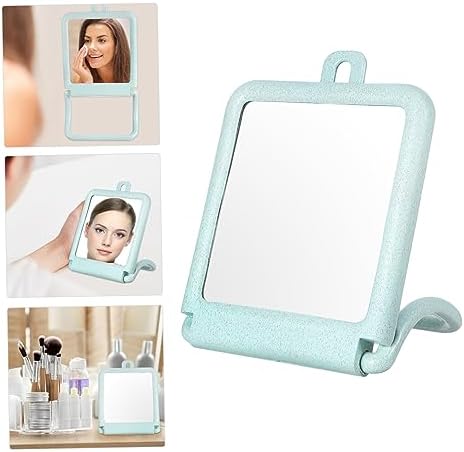 HAPINARY Led Vanity Mirror for Desk Wall Mountable Makeup Mirror