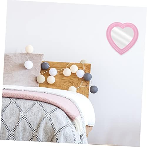 1pc Heart-Shaped Makeup Mirror for Vanity Decor