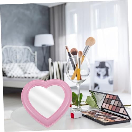 Heart Design Wall Mirror Set for Home Use
