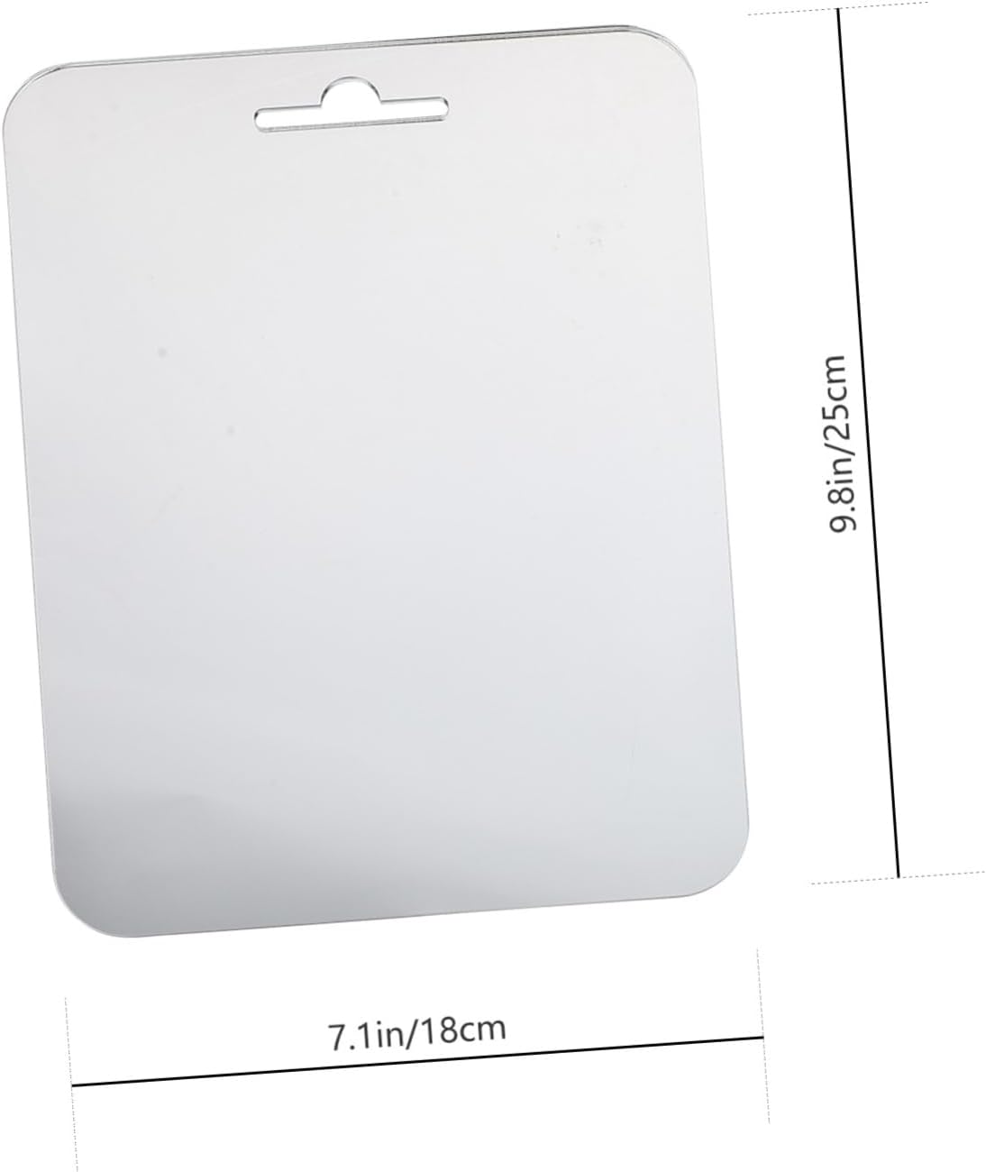 Fogless Portable LED Mirror Set for Bathroom Shaving and Makeup