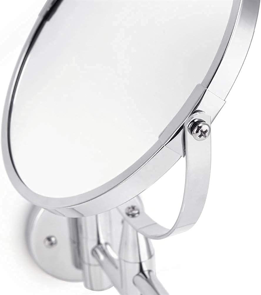 LCARY Wall Mounted Makeup Mirror 7 1X5X Magnification