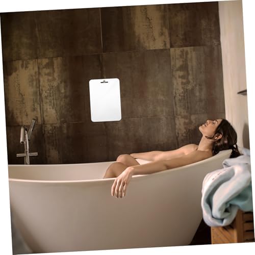 NIYANGLE 1set Unbreakable Fogless Acrylic Mirror for Shower Wall 1
