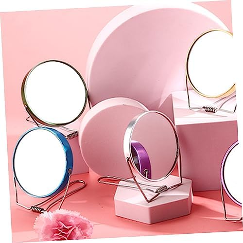 1pc Foldable Double Sided Makeup Mirror for Home Beauty Salon
