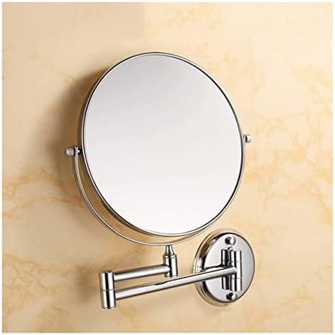 Eliveshown 8 Inch Double-Sided Folding Mirror with 5X Magnification
