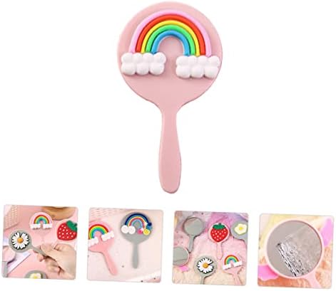 MERRYHAPY Compact Portable Makeup Mirror with Light