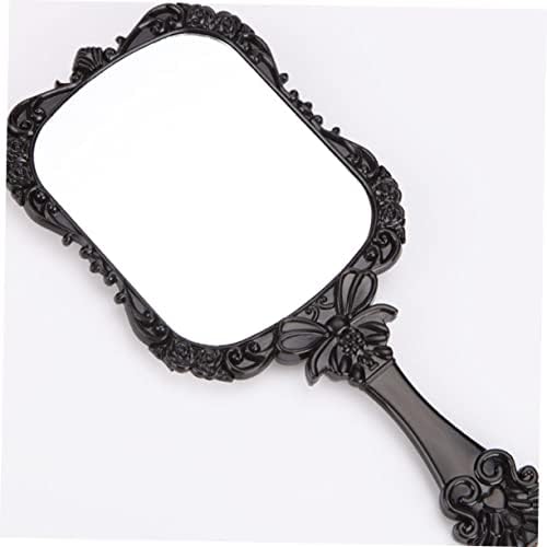 Gogogmee 2Pcs Lightweight Travel Makeup Mirror with Long Handle