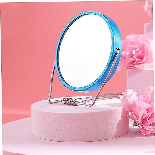 Elegant Round Double Sided Makeup Mirror Portable Easy to Clean