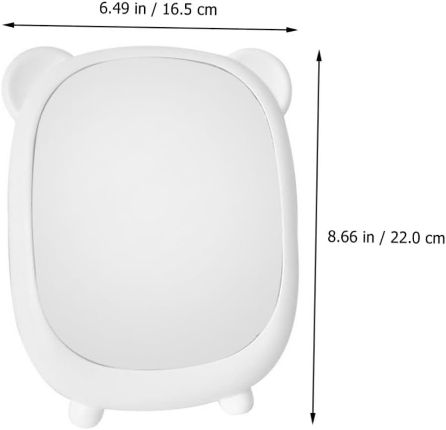 Ipetboom Cartoon Style Dorm Makeup Mirror