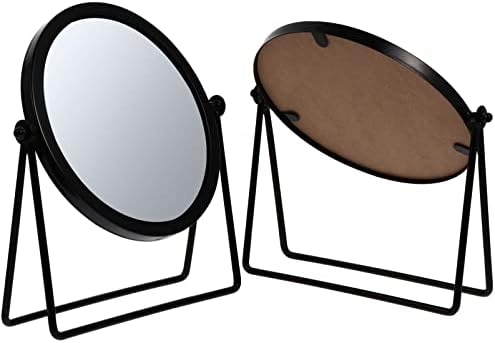 FOMIYES Rotating Vanity Mirror Large Desktop Makeup Stand