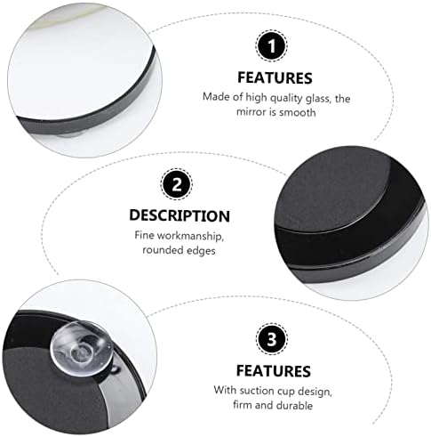 Healvian Magnifying Makeup Mirror with Suction Cups