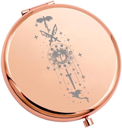 WSNANG Dragon Wing Compact Foldable Makeup Mirror 1
