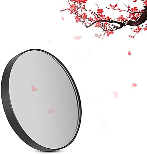 HEALLILY 5X Magnifying Mirror with Suction Cups Black