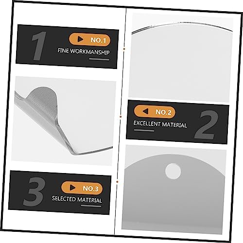 BIUDECO Travel Makeup Mirror Large Acrylic Fogless Non-Breakable