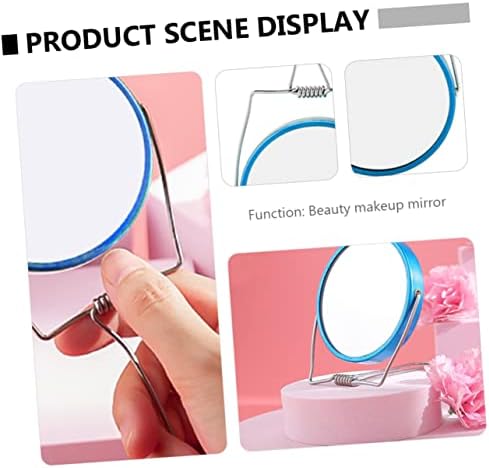 Double-Sided Foldable Makeup Mirror for Beauty Salon and Daily Use