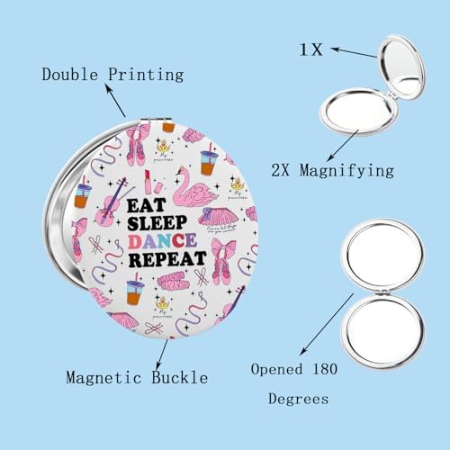 BEKECH Dancer Mirror with 22x Magnification