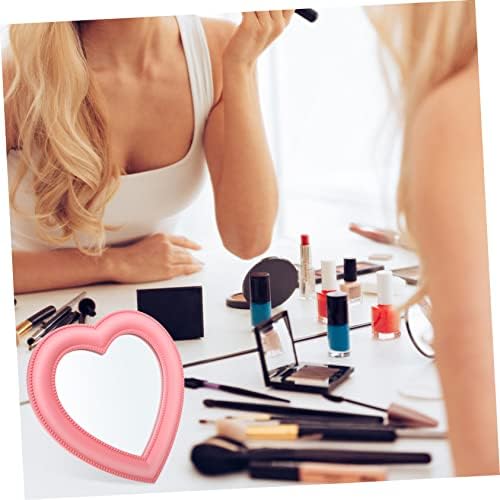 LIFKOME Heart Shaped Makeup Mirror Wall Mounted 1