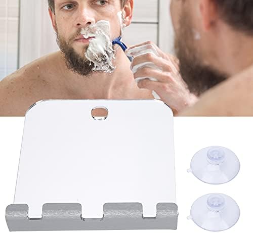 Shatterproof Fogless Shower Mirror with Hook