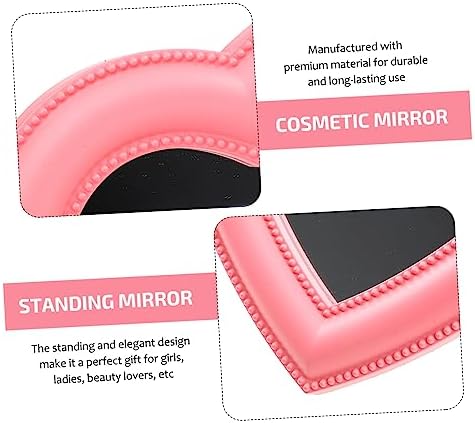 Didiseaon Heart Shaped Wall Desk Makeup Mirror