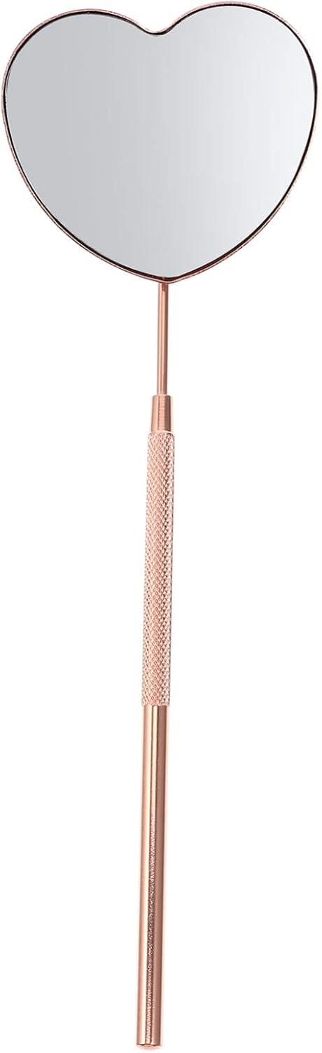 Beaupretty Half-Moon Eyelash Mirror for Home and Salon Use