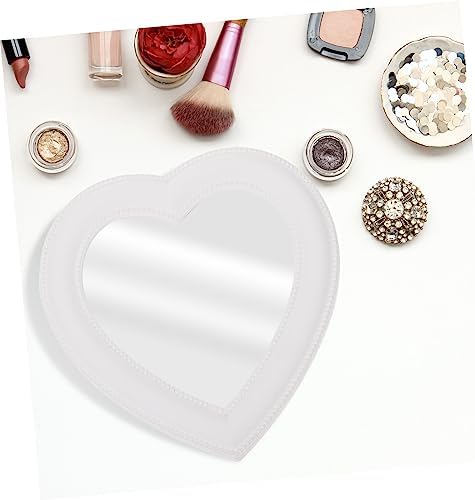 Heart Shaped Wall Mirror for Makeup Vanity