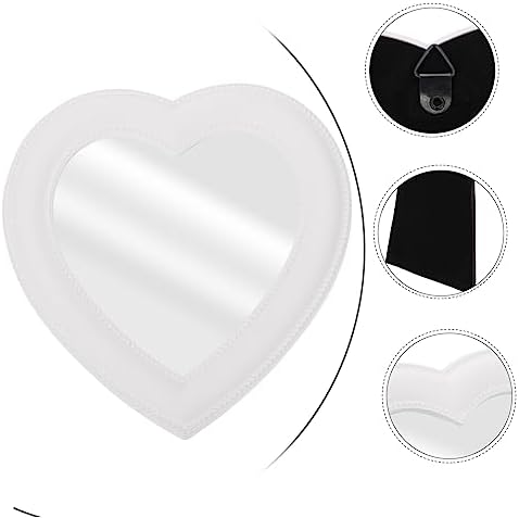 Heart Shaped Wall Mirror for Makeup Vanity