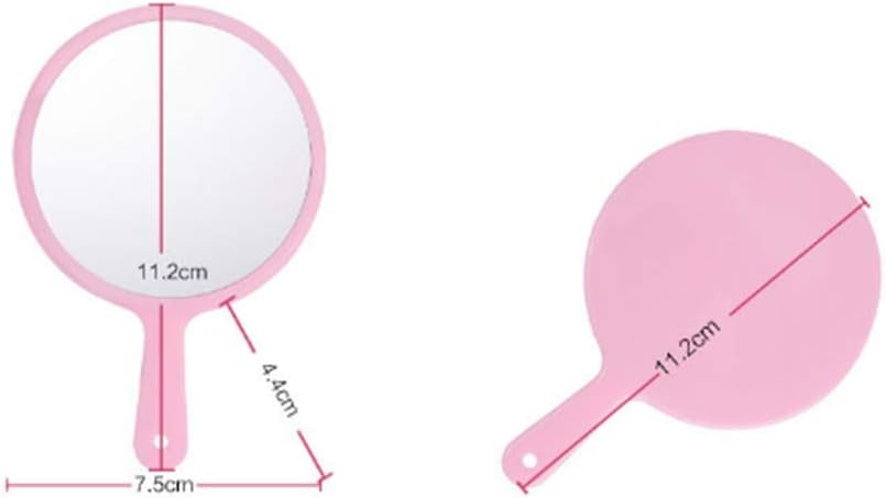 AKOAK 4 Pcs Mini Portable Makeup Mirror Set