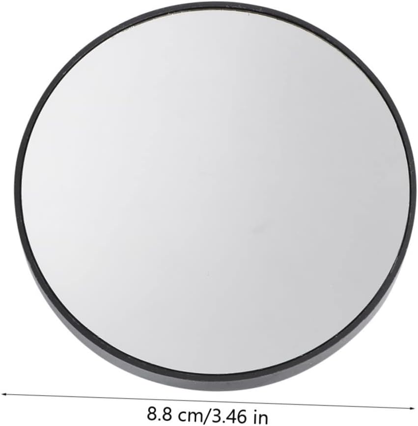 BESTYASH 15x Magnifying Round Mirror with Suction Cups