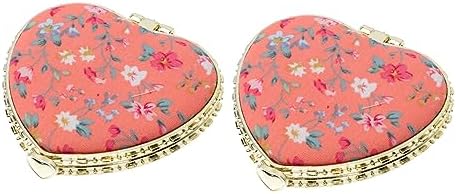Heart Double-Sided Makeup Mirror for Beauty