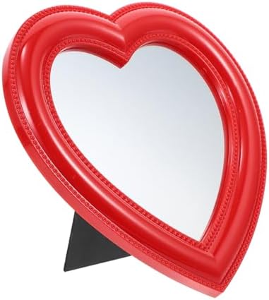VALICLUD Heart Shaped Makeup Mirror 1