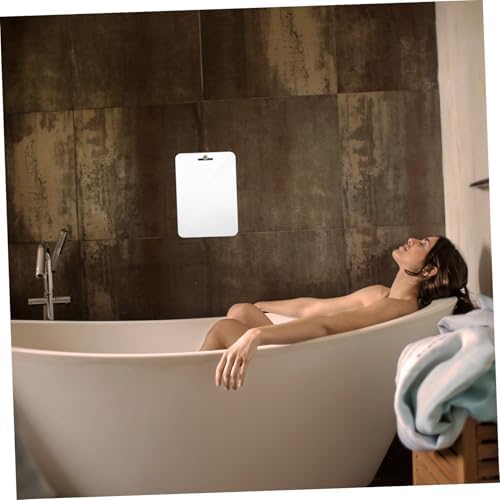 Fogless Acrylic Mirror 30x20cm Shatterproof Bathroom Shaving Makeup Mirror