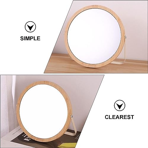 VOSAREA Desktop Vanity Mirror with Stand 1