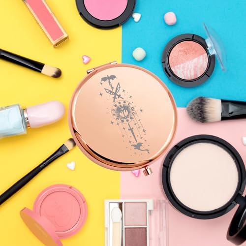 WSNANG Dragon Wing Compact Foldable Makeup Mirror 1