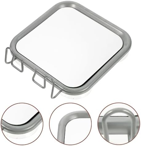 Samlee Fogless Shower Mirror with 4 Suctions 1