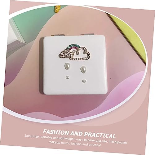 NOLITOY Double-Sided Folding Cosmetic Mirror for Travel