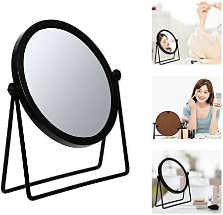FOMIYES Rotating Vanity Mirror Large Desktop Makeup Stand